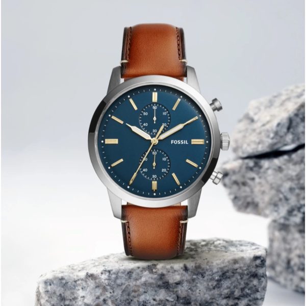 Fossil Townsman firstcopy FS5279 Chronograph Luggage Leather Men’s Watch