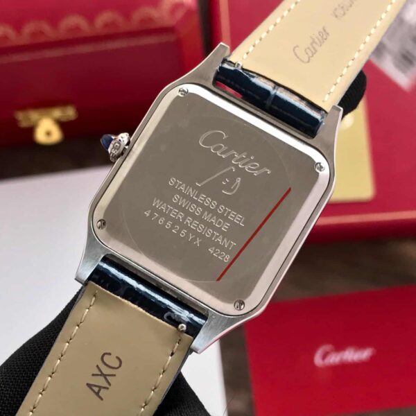 Cartier Santos Dumont firstcopy Premium Silver White Dial Unisex Watch