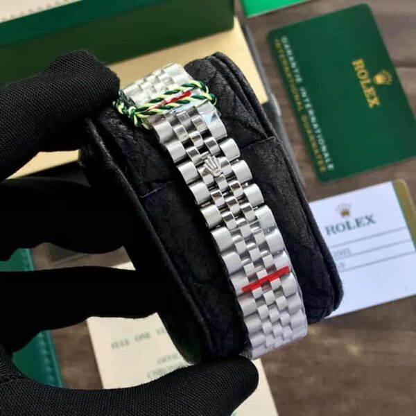 Rolex Datejust 41 Stainless Steel Silver Tone Blue Dial Japanese Automatic Mens Watch firstcopy