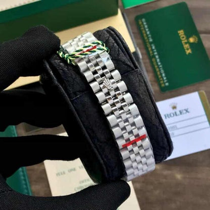 Rolex Datejust 41 Stainless Steel Silver Tone Blue Dial Japanese Automatic Mens Watch firstcopy