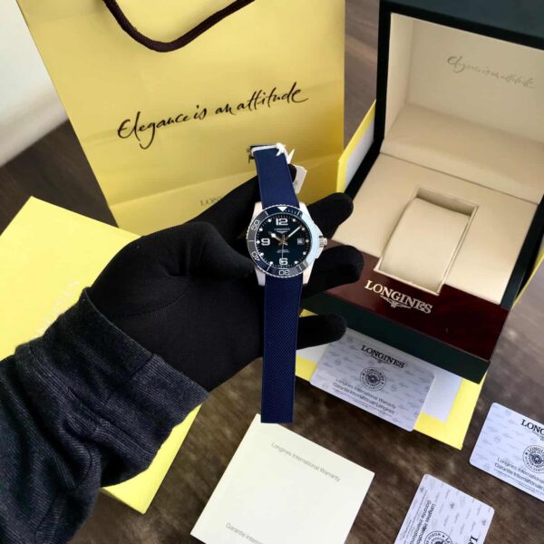 Longines HydroConquest firstcopy Silver Blue Fiber Automatic Men’s Watch