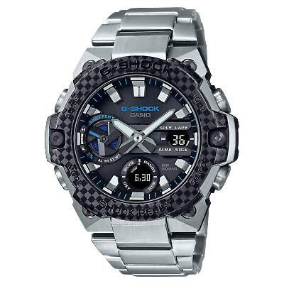 Casio G-Shock G-Steel firstcopy GST-B400 Stainless Steel Black Dial Men’s Watch