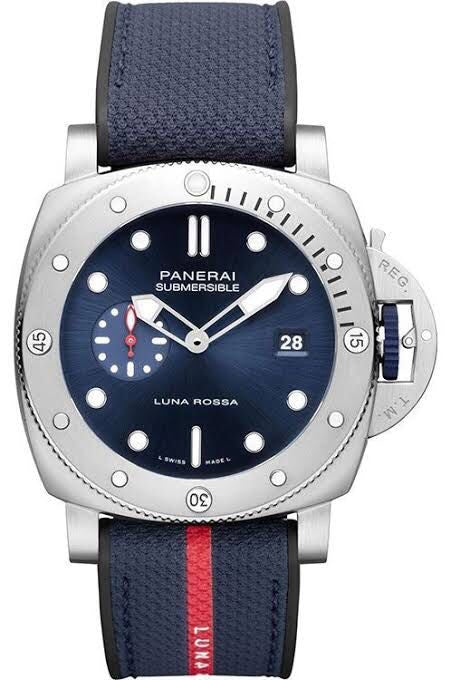 Panerai Submersible QuarantaQuattro Luna Rossa firstcopy 44mm Blue Dial Automatic Men’s Watch
