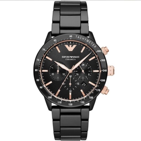 Emporio Armani AR70002 Firstcopy Full Black Ceramic Men's Watch