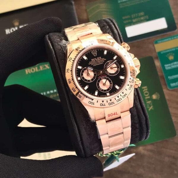 Rolex Daytona Cosmograph Swiss ETA Machinery Self Winding Automatic Mens Watch