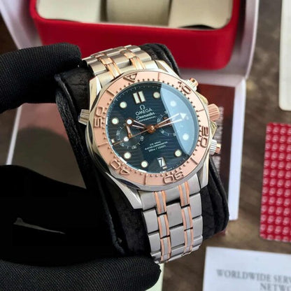 Omega Seamaster firstcopy Blue Dial Japanese Chronograph Men’s Watch