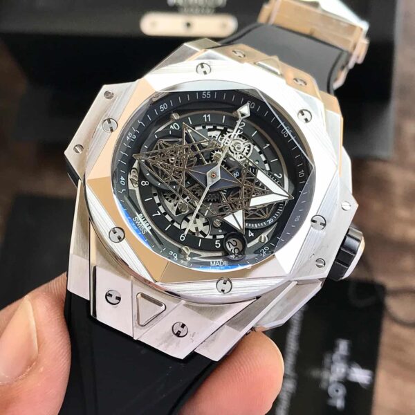 Hublot Big Bang Sang Bleu King firstcopy Silver Premium Men’s Watch