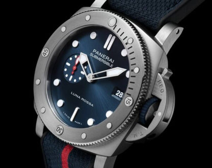 Panerai Submersible QuarantaQuattro Luna Rossa firstcopy 44mm Blue Dial Automatic Men’s Watch