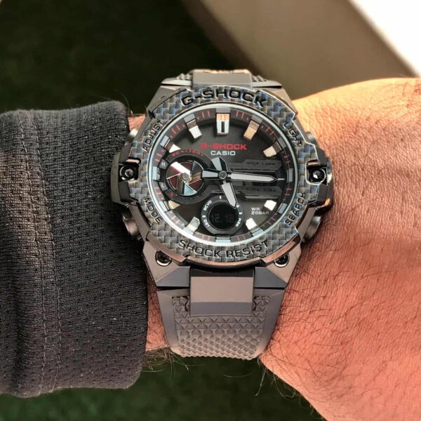 Casio G-Shock firstcopy B-400 Round Full Black Men’s Watch