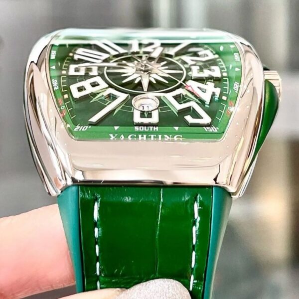 Franck Muller Vanguard firstcopy V45 Steel Green Swiss ETA Automatic Men’s Watch