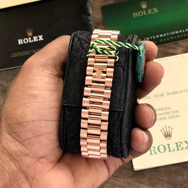 Rolex Day Date Puzzle Dial Swiss Automatic Mens Watch firstcopy