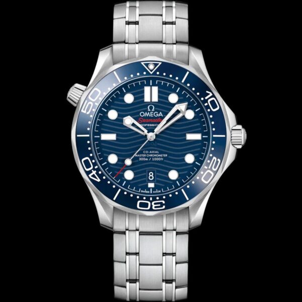 Omega Seamaster firstcopy Blue Dial Co-Axial Automatic Stainless Steel Men’s Watch