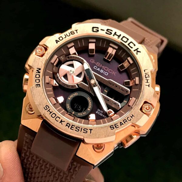 Casio G-Shock firstcopy Gravitymaster GR-B100-1A4ER Rosegold Dial Men’s Watch