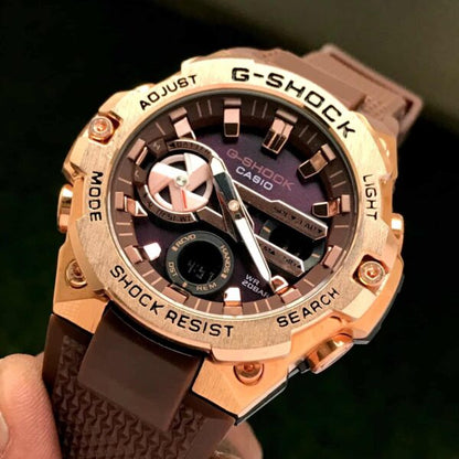 Casio G-Shock firstcopy Gravitymaster GR-B100-1A4ER Rosegold Dial Men’s Watch