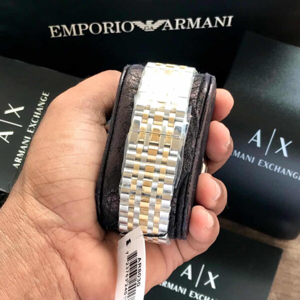 Emporio Armani AR6088 Firstcopy Two Tone Chronograph Men's Watch