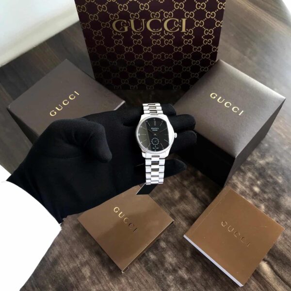Gucci G-Timeless firstcopy 40mm Silver Black Dial Automatic Men’s Watch