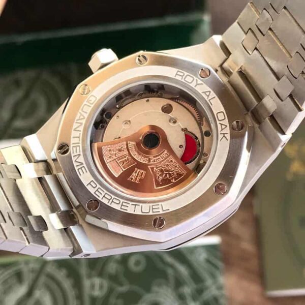 Audemars Piguet Perpetual Calendar Silver Green Men’s Sports Firstcopy Watch