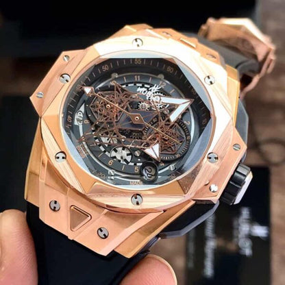 Hublot Big Bang King Sang Bleu firstcopy Rose Gold Premium Men’s Watch