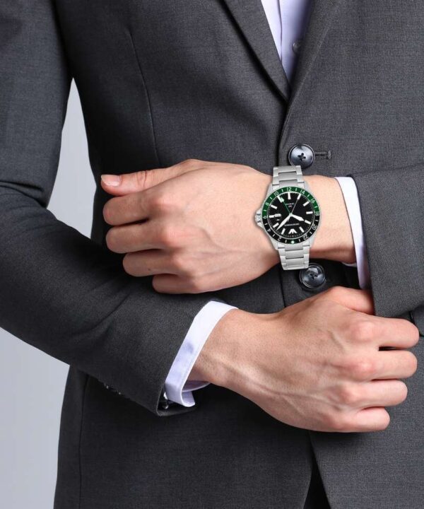 Emporio Armani AR11589 Firstcopy GMT Stainless Steel Men's Watch