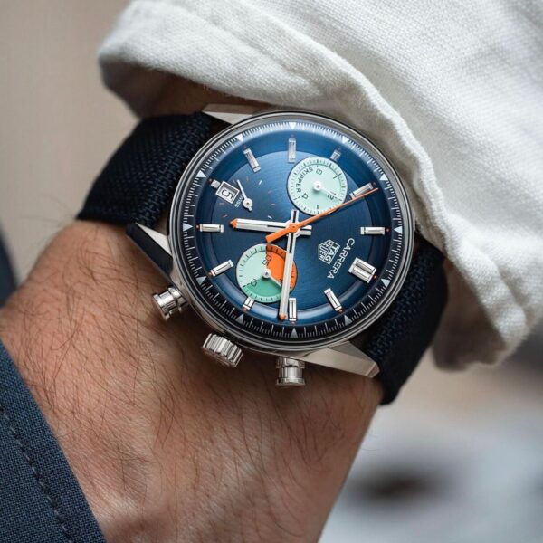 Tag Heuer Grand Carrera Skipper Stainless Steel Japanese Mens Watch firstcopy