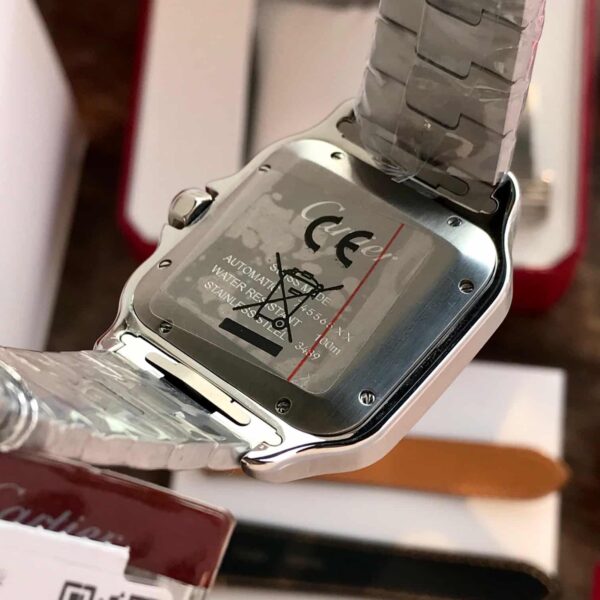 Cartier De Santos firstcopy Silver Blue Swiss ETA Automatic Men’s Watch