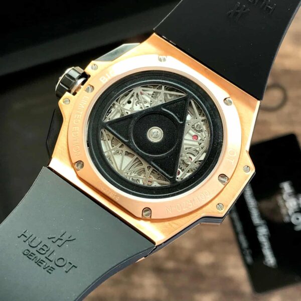 Hublot Big Bang King Sang Bleu firstcopy Rose Gold Diamond Premium Men’s Watch