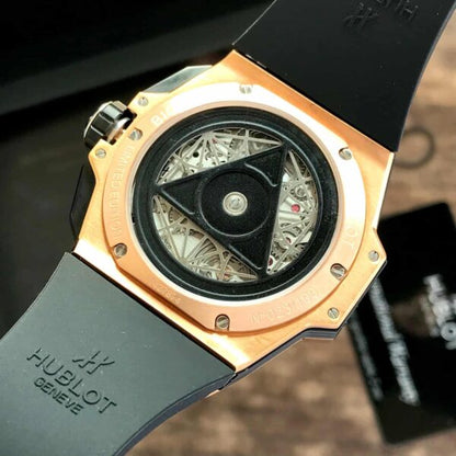 Hublot Big Bang King Sang Bleu firstcopy Rose Gold Diamond Premium Men’s Watch