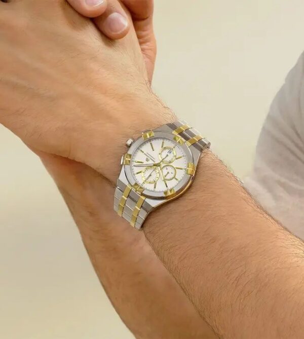 Maurice Lacroix Aikon firstcopy Two Tone Quartz Chronograph Men’s Watch