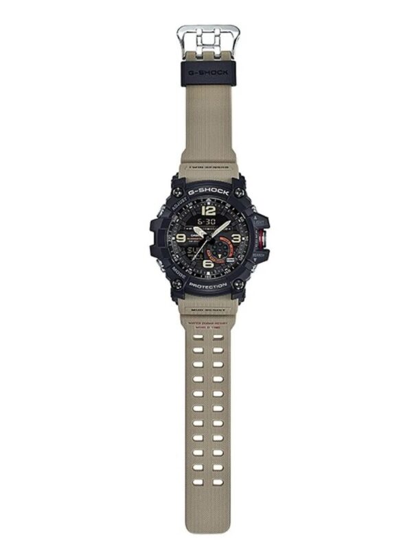 Casio G-Shock firstcopy Mudmaster GG-1000-1A5DR Black Analog-Digital Brown Strap Men’s Watch