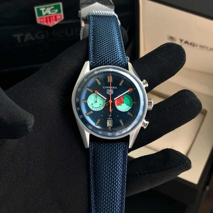 Tag Heuer Grand Carrera Skipper Stainless Steel Japanese Mens Watch firstcopy