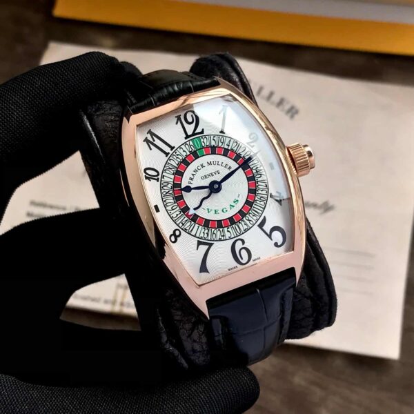 Franck Muller Vegas firstcopy Casino Table Rosegold White Dial Automatic Men’s Watch