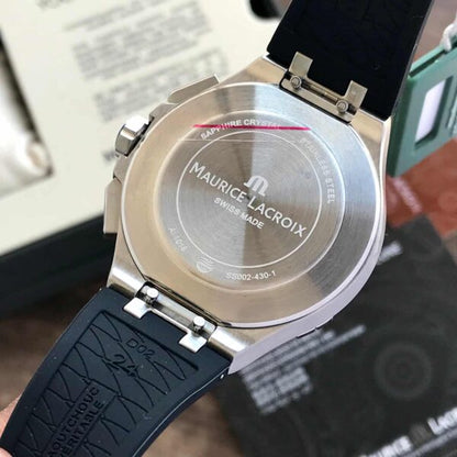 Maurice Lacroix Aikon firstcopy Full Black Quartz Chronograph Men’s Watch