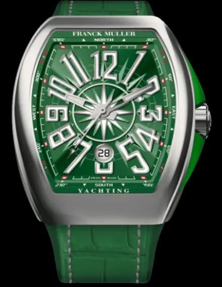 Franck Muller Vanguard firstcopy V45 Steel Green Swiss ETA Automatic Men’s Watch