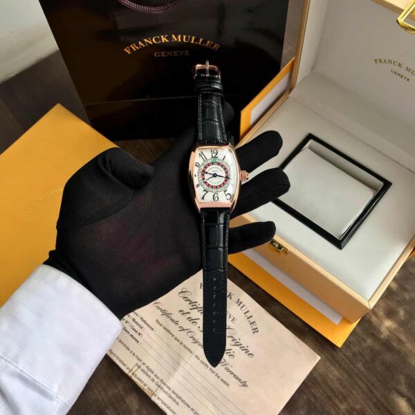 Franck Muller Vegas firstcopy Casino Table Rosegold White Dial Automatic Men’s Watch