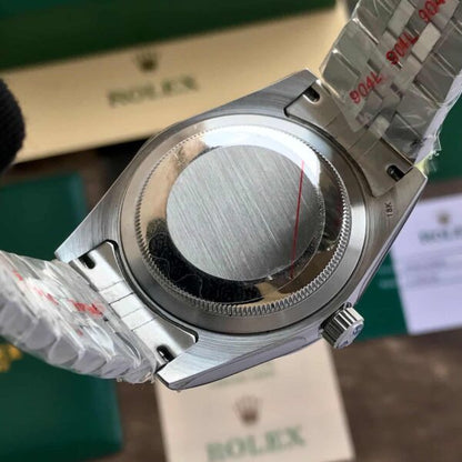 Rolex Datejust 41 Stainless Steel Silver Tone Blue Dial Japanese Automatic Mens Watch firstcopy