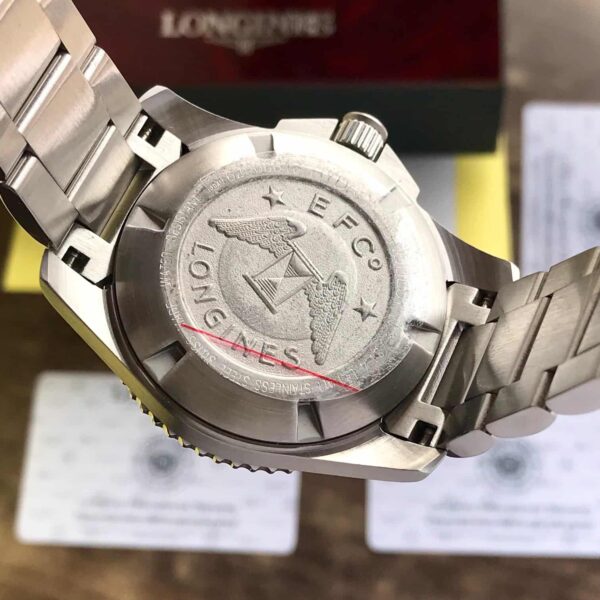 Longines HydroConquest firstcopy Silver Black Dial Premium Automatic Men’s Watch