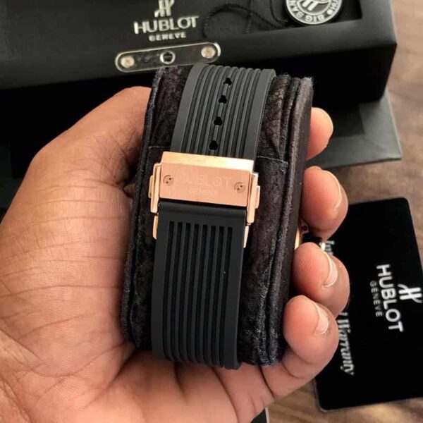 Hublot MP-09 Tourbillon firstcopy Bi-Axis King Rosegold Black Dial Men’s Watch