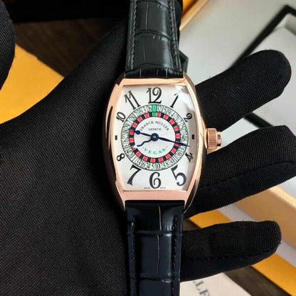 Franck Muller Vegas firstcopy Casino Table Rosegold White Dial Automatic Men’s Watch