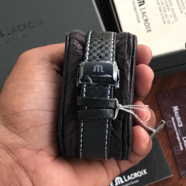 Maurice Lacroix Aikon firstcopy Black PVD Quartz Chronograph Limited Edition Men’s Watch