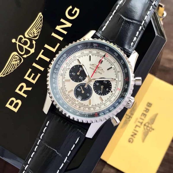 Breitling Navitimer B01 Firstcopy Grey Dial Chronograph Men's Watch