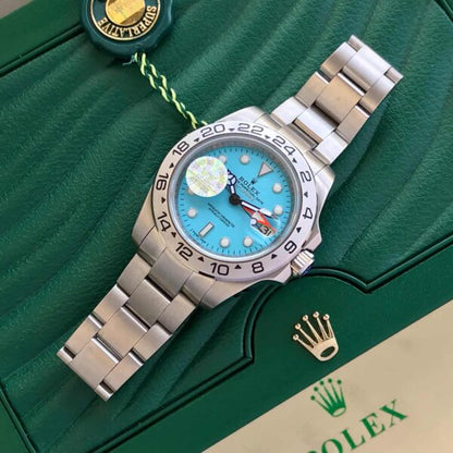 Rolex Explorer Tiffany Dial Automatic Mens Watch firstcopy