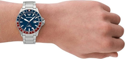 Emporio Armani AR11590 Firstcopy Diver GMT Blue Dial Men's Watch