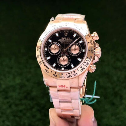 Rolex Daytona Cosmograph Swiss ETA Machinery Self Winding Automatic Mens Watch