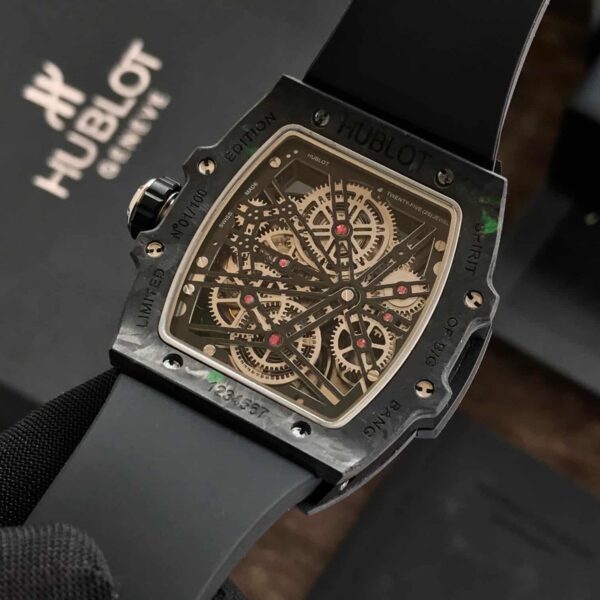 Hublot Spirit of Big Bang Tourbillon firstcopy Carbon Black 42mm Swiss Automatic Men’s Watch