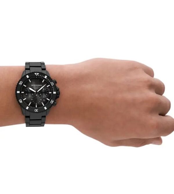 Emporio Armani AR70010 Firstcopy Black Ceramic Chronograph Men's Watch