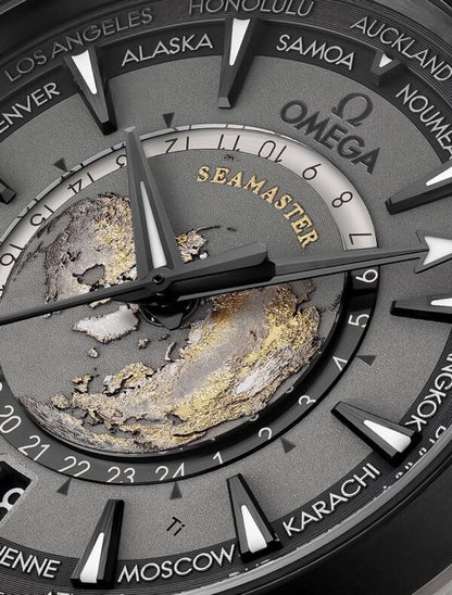 Omega Aqua Terra firstcopy World Map Dial Automatic Men’s Watch