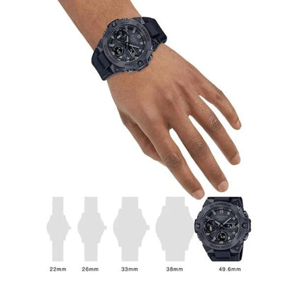 Casio G-Shock firstcopy B-400 Round Full Black Men’s Watch