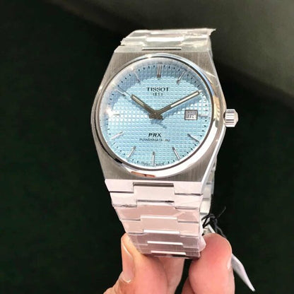 Tissot PRX Powermatic Steel Ice Blue Tiffany Edition firstcopy Men’s Watch