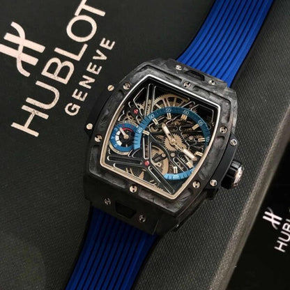 Hublot Spirit of Big Bang Tourbillon firstcopy Carbon Blue 42mm Swiss Automatic Men’s Watch