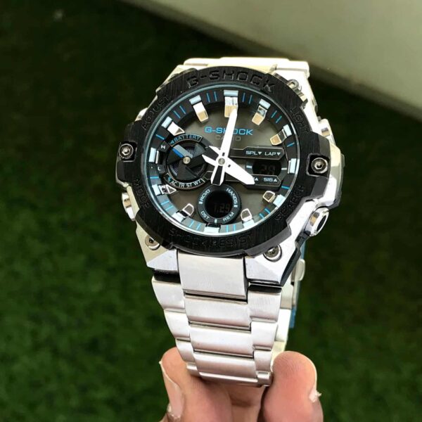 Casio G-Shock G-Steel firstcopy GST-B400 Stainless Steel Black Dial Men’s Watch